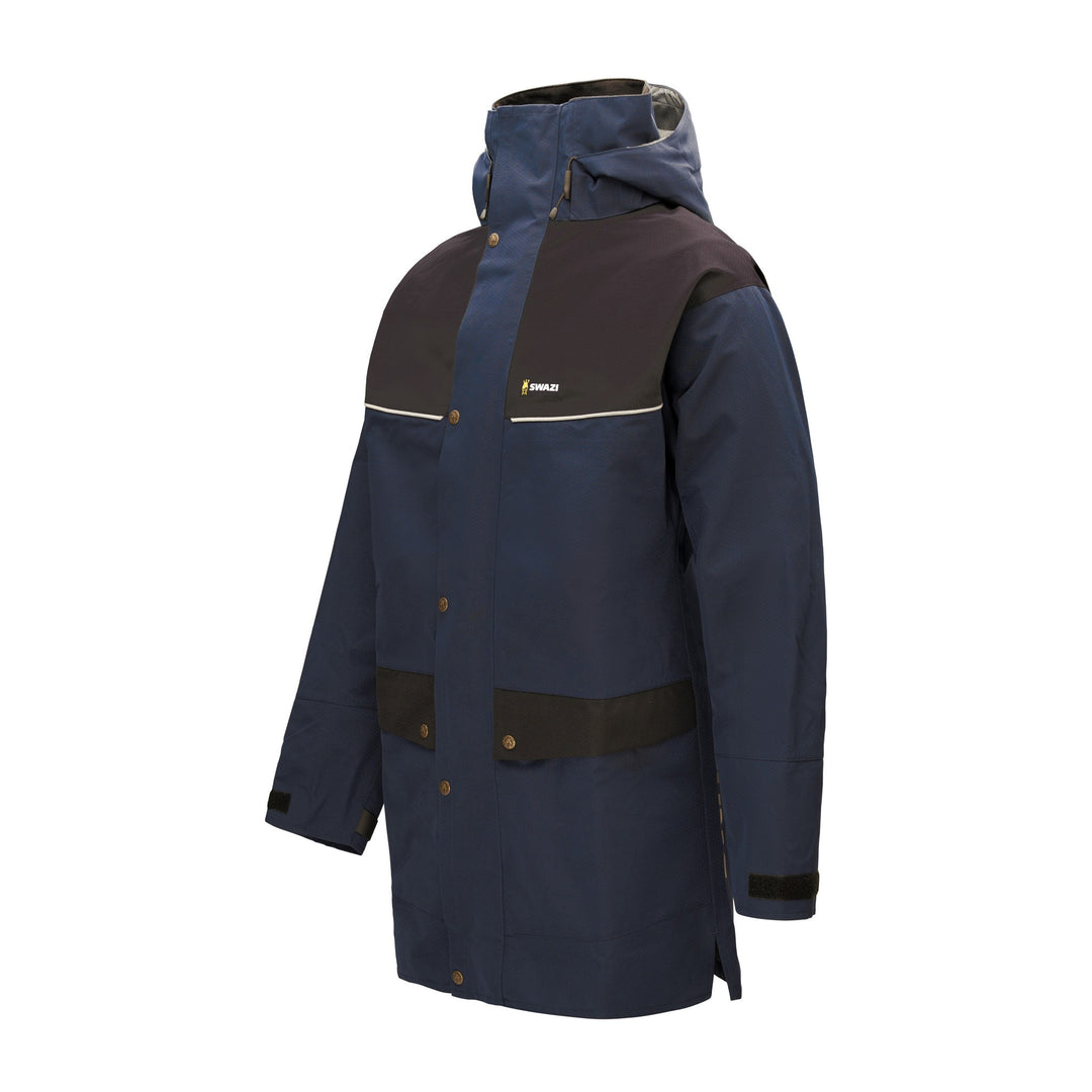 Swazi Torrent Jacket in Navy / Black