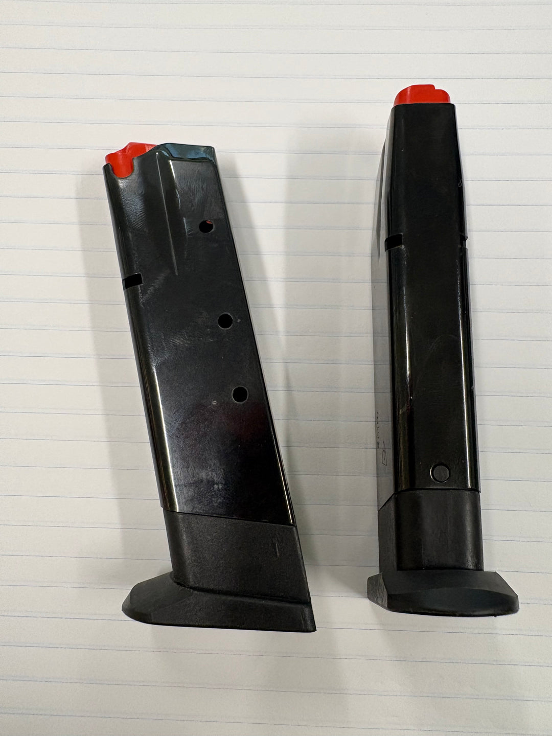 Tanfoglio 9MM Small frame 10 rnd. magazine. (Black with plastic basexxxx)