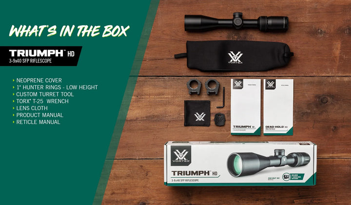 Vortex Triumph HD 3-9x40
