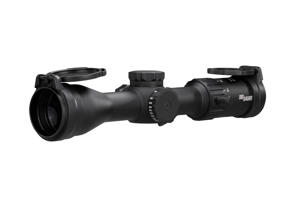 Sig Sauer WHISKEY4 Scope, 2.5-10X42MM, 30MM, Sfp, Quadplex Reticle, - Sig Sauer