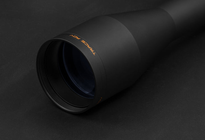 Zerotech Trace Advanced 4-24x50 riflescope – RMG Illuminated, objective view