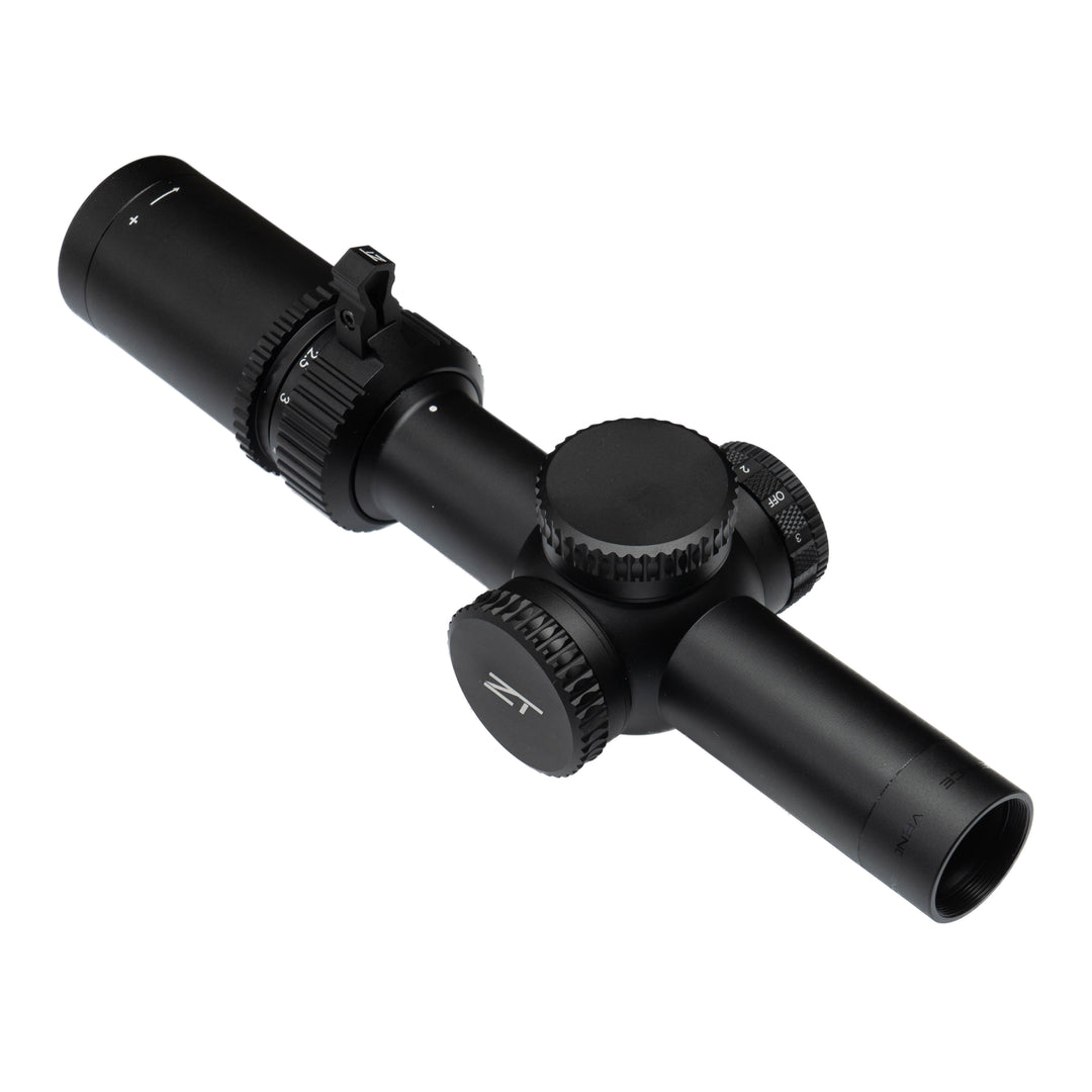 Zerotech Vengeance 1-4x24 riflescope – RAR MOA, angle view