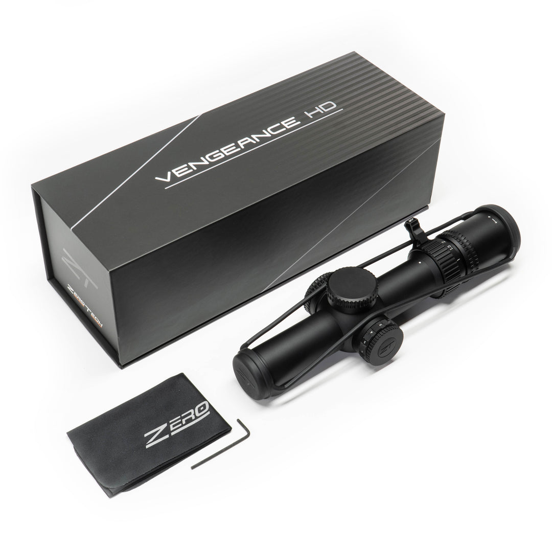 Zerotech Vengeance HD 1-10x28 riflescope – RMG-L Illuminated, alternate view
