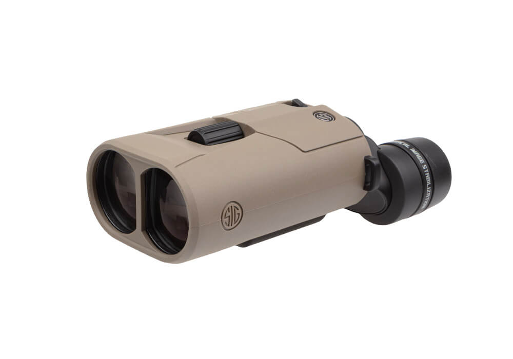 Sig Sauer ZULU6 HDX OIS Binocular, 16X42 MM Image Stabilized FDE - Sig Sauer