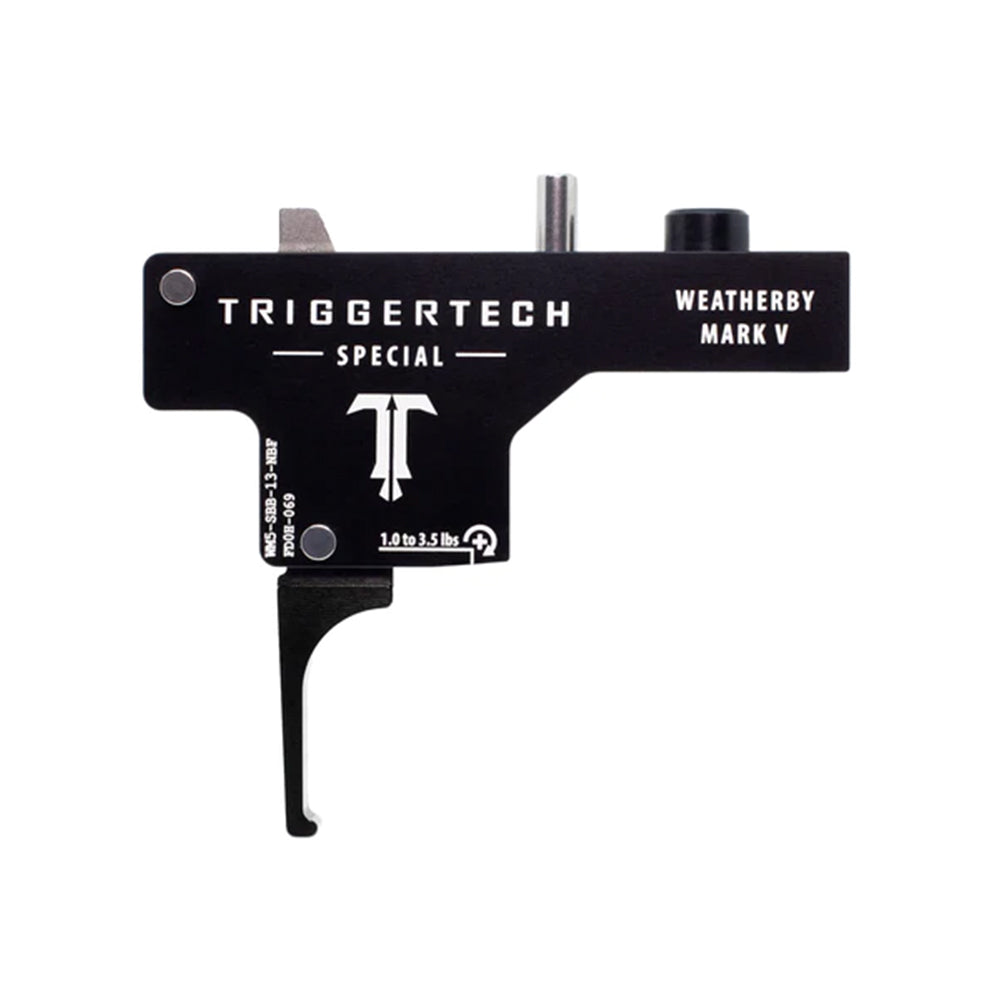 special-trigger-for-weatherby-mark-v-Flat | RH-Black-Single Stage
