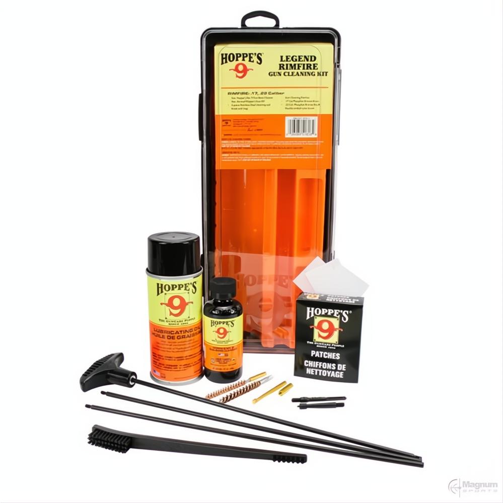Hoppes Legend Cleaning Kit Boxed 17 / 22 Cal Rifle