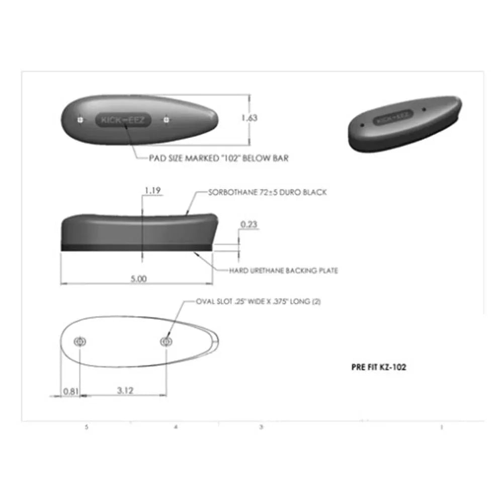 Pre-Fit Recoil Pad – Magnum Sports