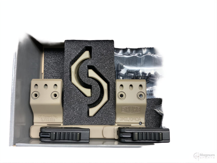 Spuhr QDP FDE Mount (Quick Detatchable for Picatinny)