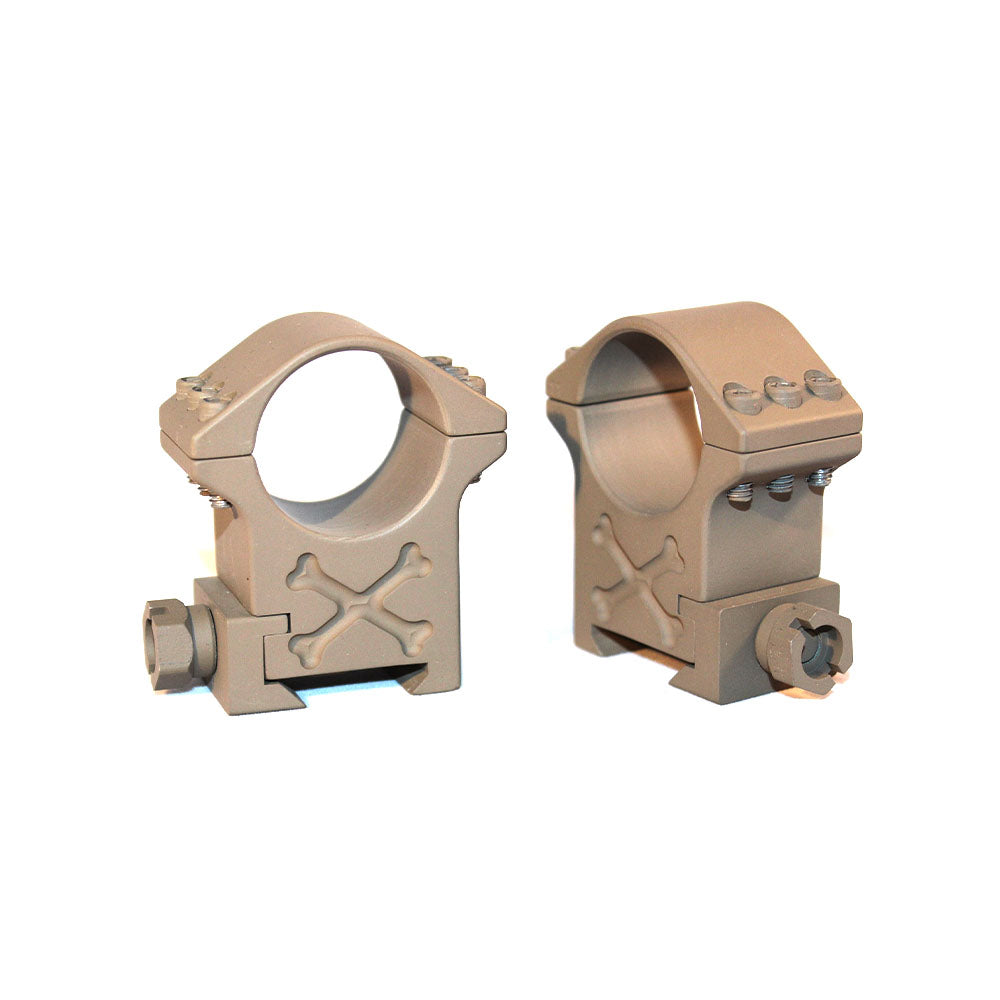 tactical-rings-1"-Low-Black Armor