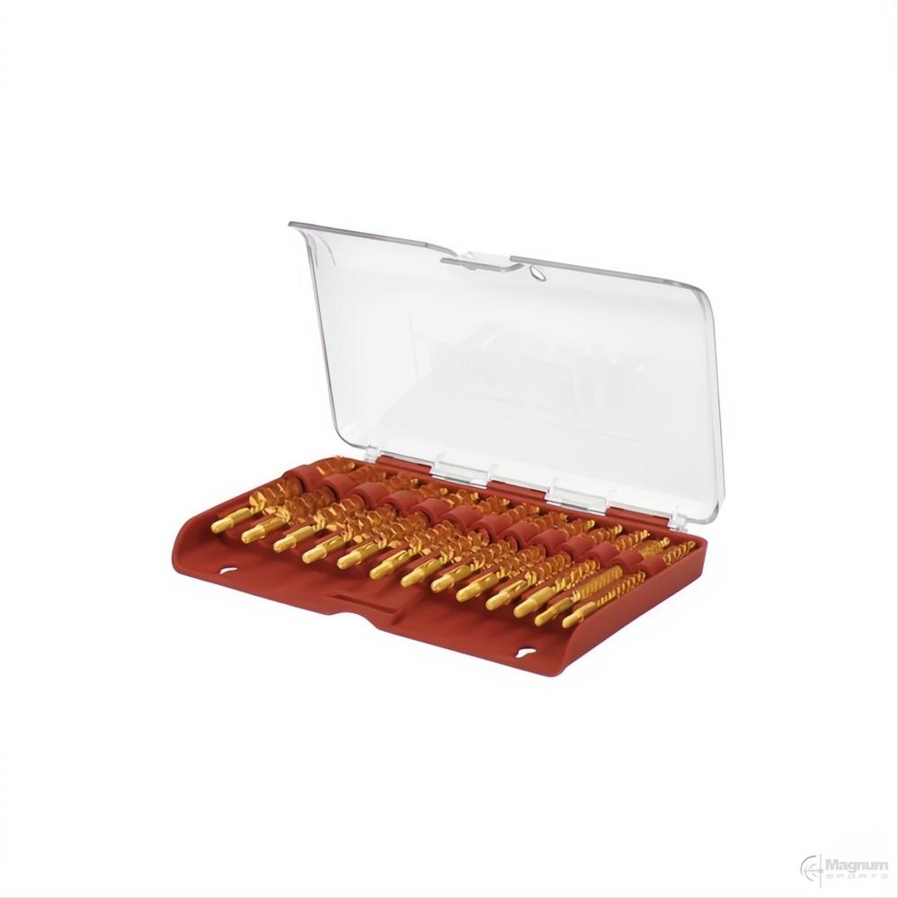 Tipton Bronze Bore Brush Set 13 Piece 17 - 45 Cal